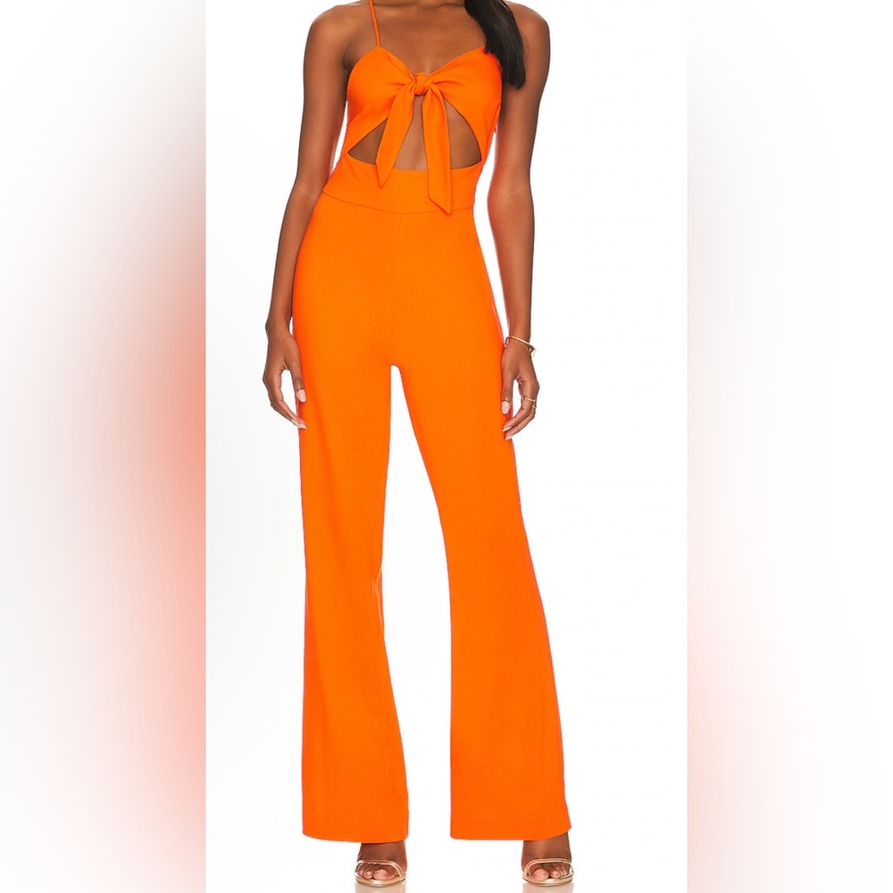 Revolve brand. Lita by Ciara tie front jumpsuit.